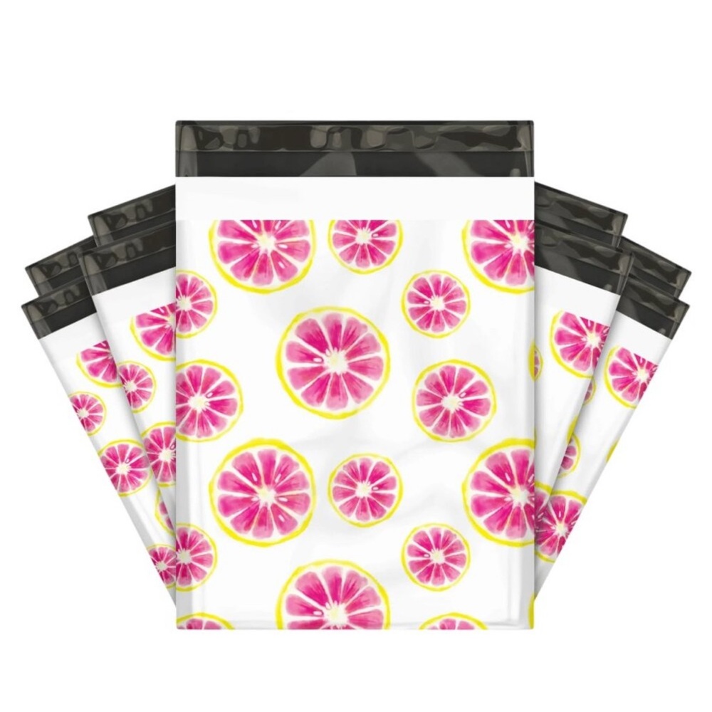 Poly Mailers (10 Count) Pink Grapefruit 10” x 13”